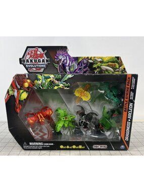 Bakugan Evolutions Dragonoid and Sluggler Battle Strike Pack New in Box